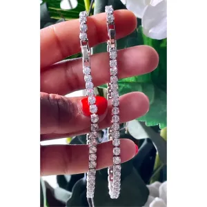 Crystal Tennis Ankle Bracelet