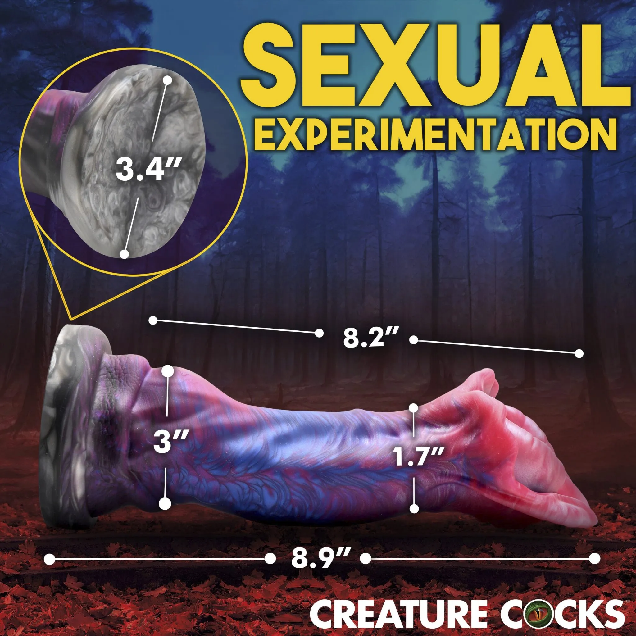 Demogorgon Silicone Dildo