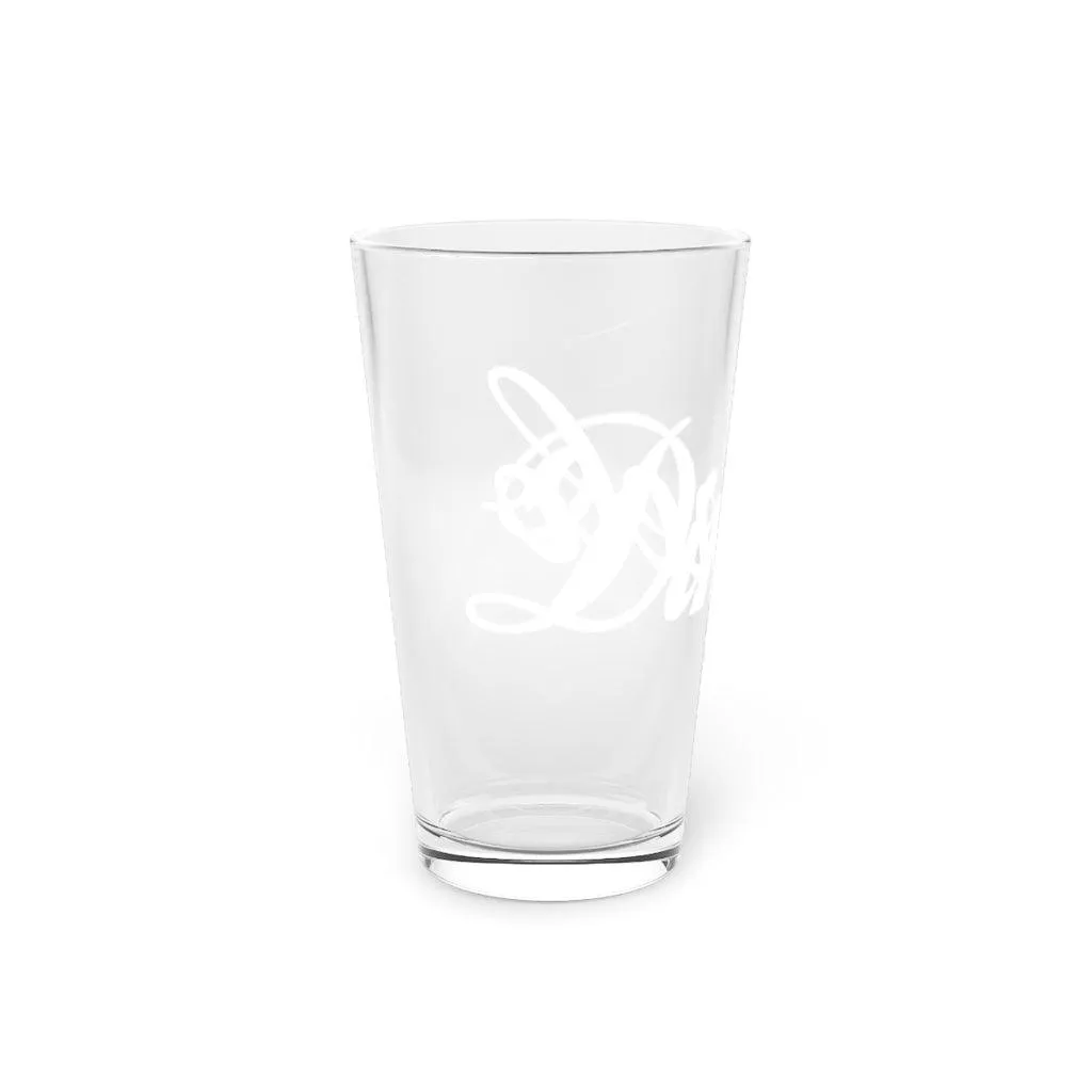 Dimelo Pint Glass, 16oz