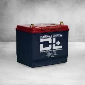 DL  12v 135Ah Dual Purpose 1000CCA Starter Battery Plus Deep Cycle Performance