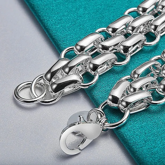 Double Interlocking Bracelet