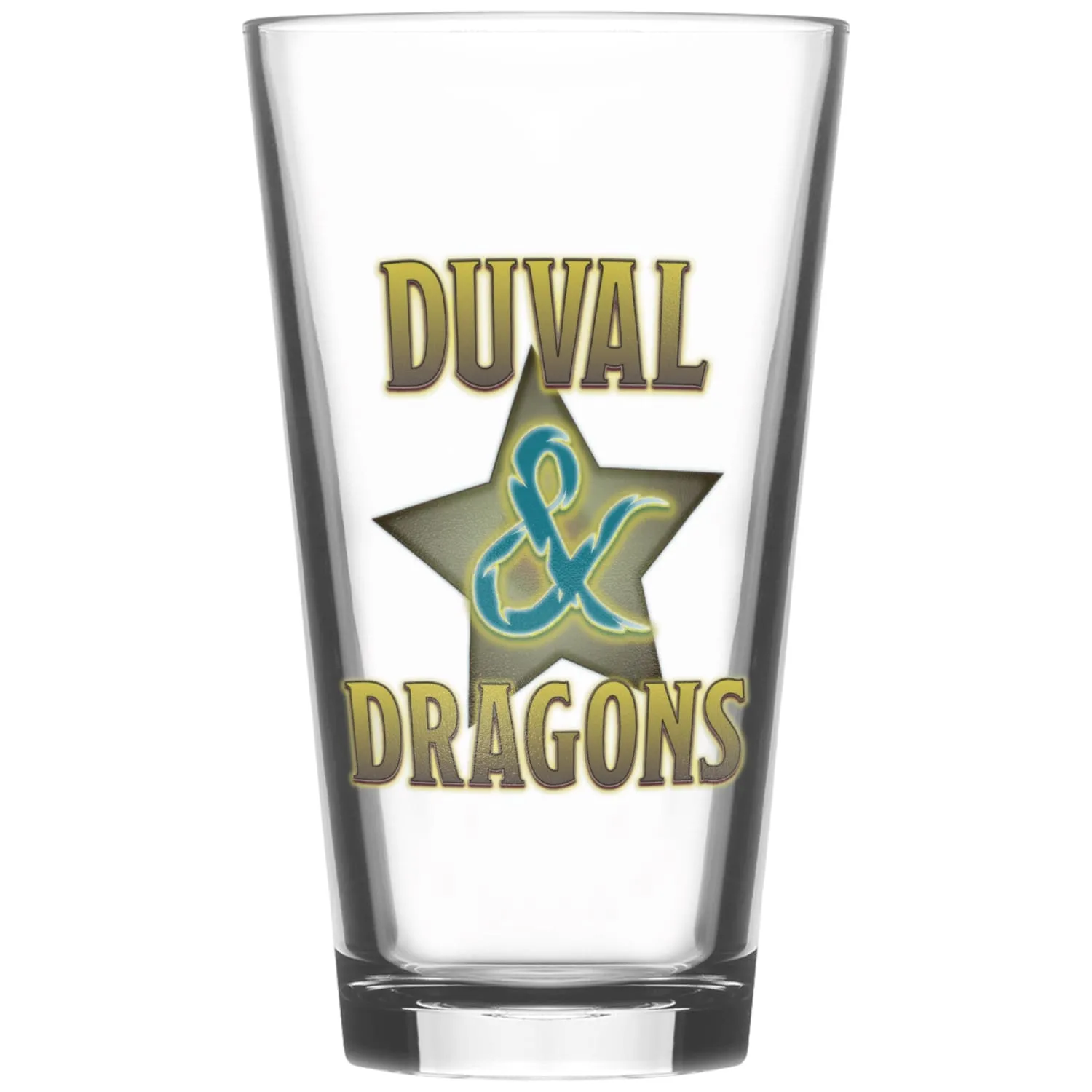 Duval & Dragons Superstar Logo 16oz Pint Glass