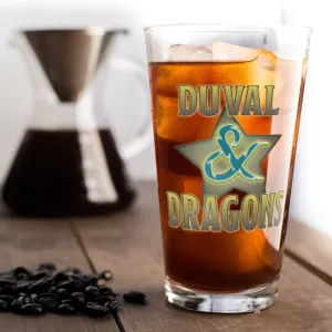 Duval & Dragons Superstar Logo 16oz Pint Glass