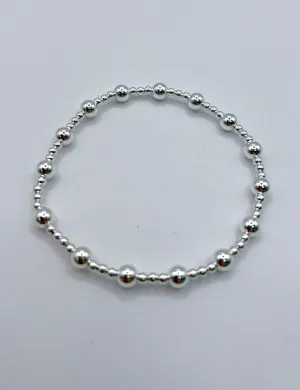 Enewton Classic Sincerity Pattern 5mm Bead Bracelet Sterling