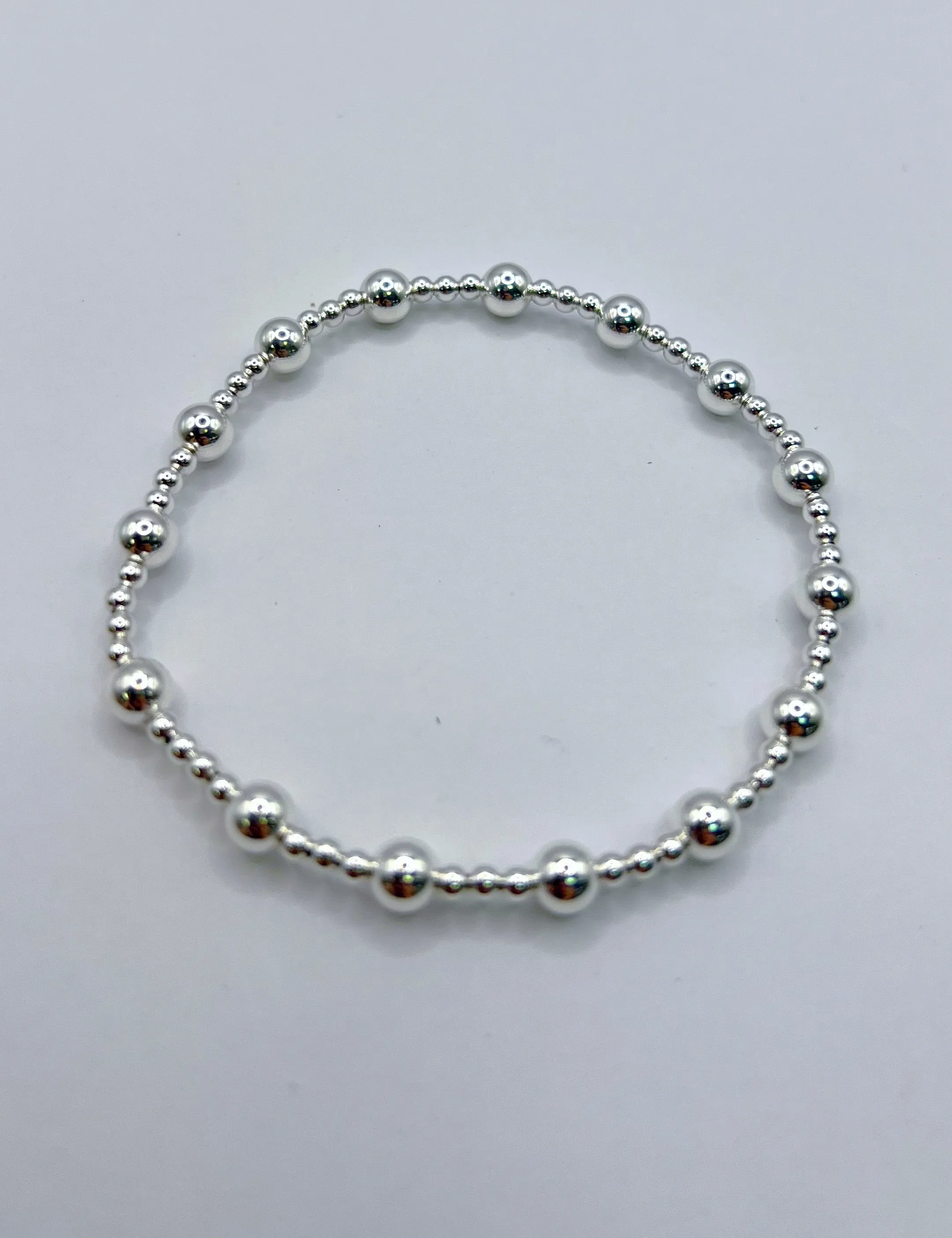 Enewton Classic Sincerity Pattern 5mm Bead Bracelet Sterling