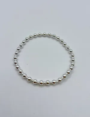 Enewton Grateful Pattern 4mm Bead Bracelet Sterling