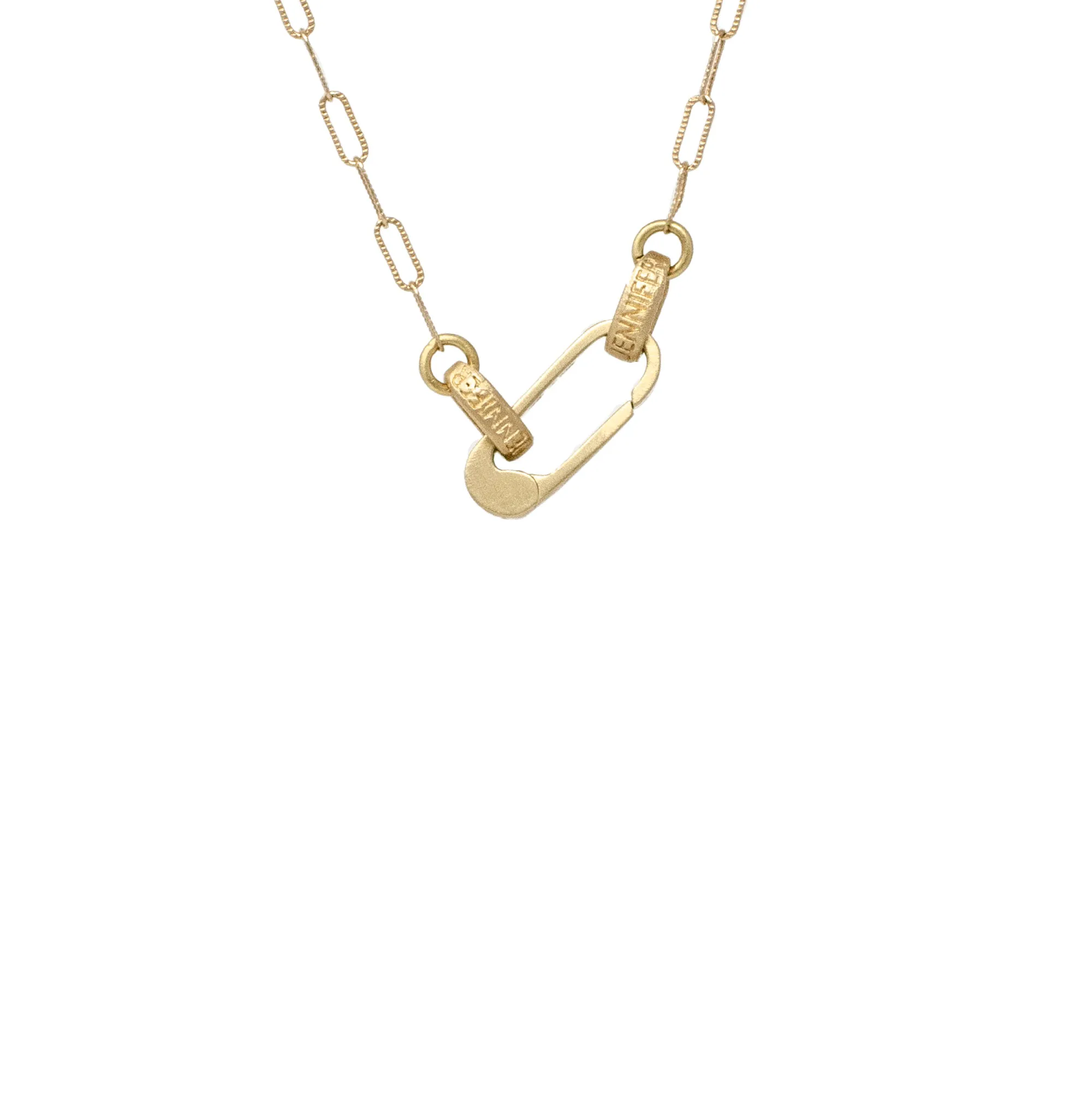 Fault Line Triangle Tourmaline Charm