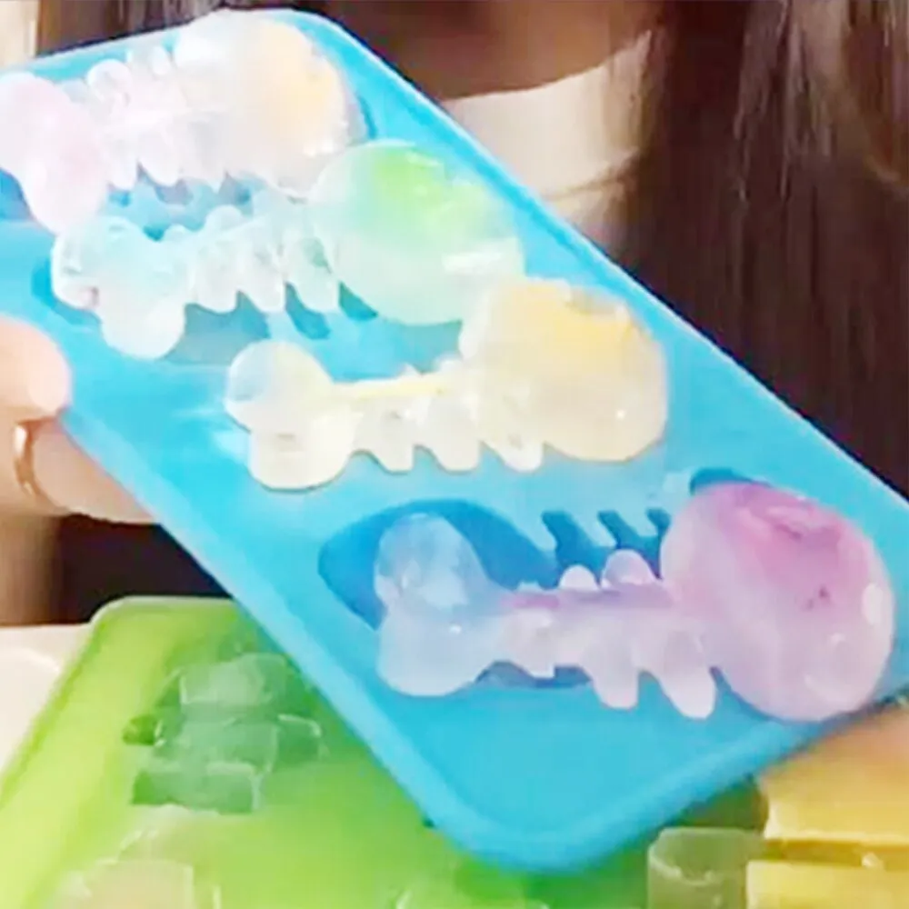 Fish Bone Shaped Ice Cubes (set of 2 pieces)