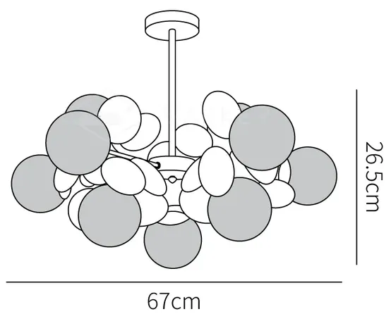 Flower Branch Chandelier