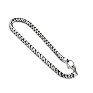 Franco White Gold Bracelet (14K)