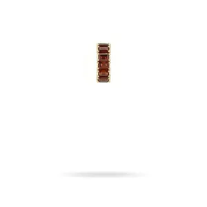 Garnet Baguette Big Bead