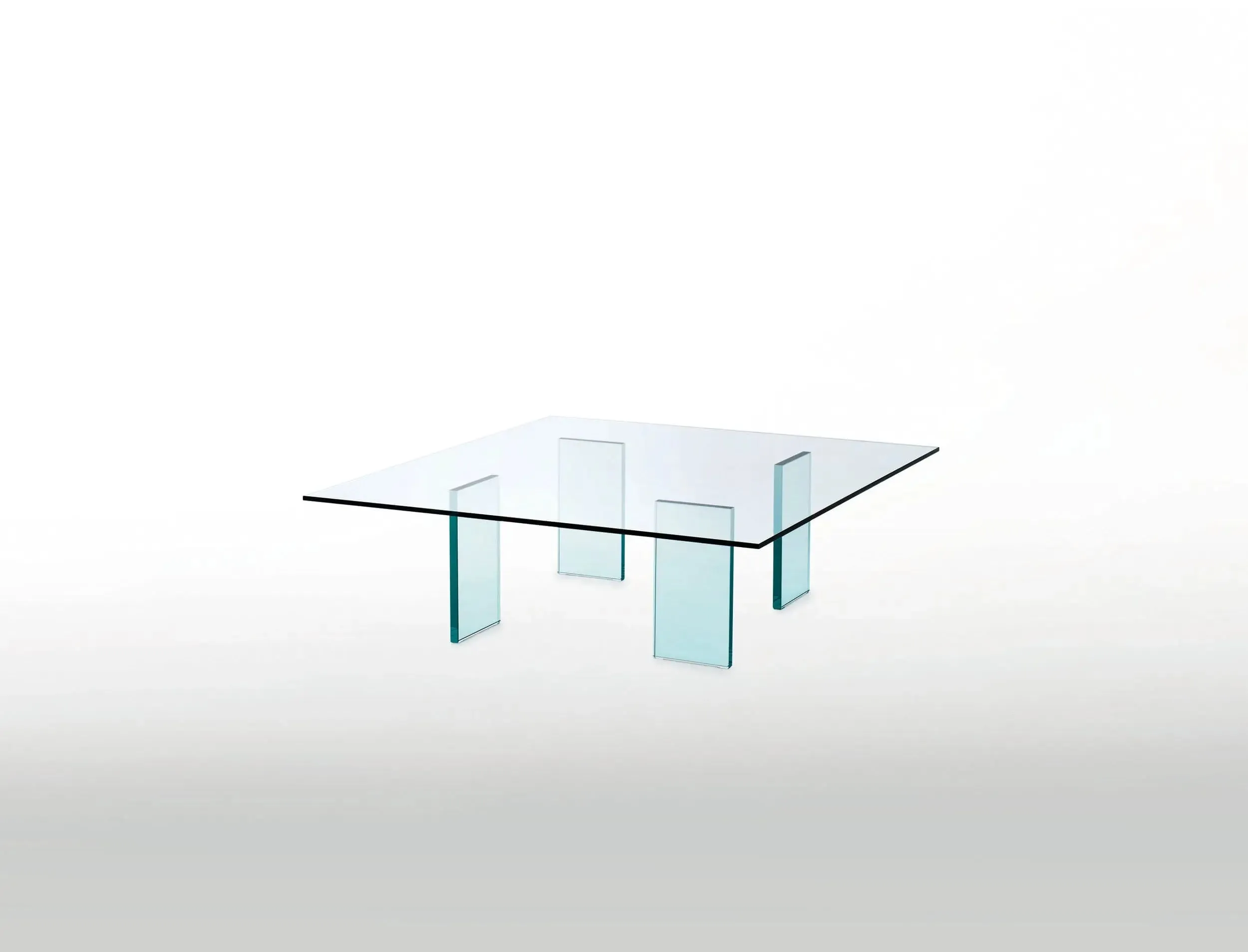 Glass Table (1976) Low Glass Table