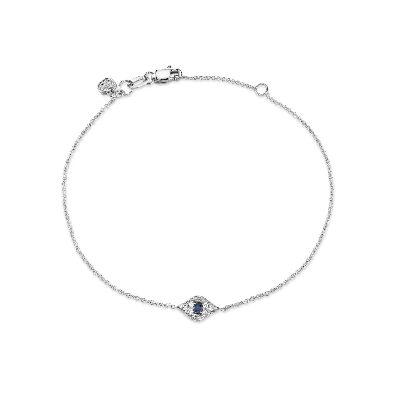 Gold & Diamond Eye Bracelet