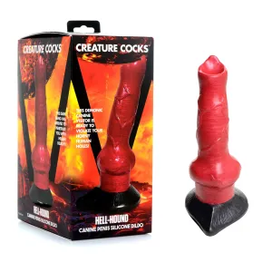 Hell-Hound Canine Penis Silicone Dildo