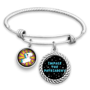 Impale The Patriarchy Charm Bracelet