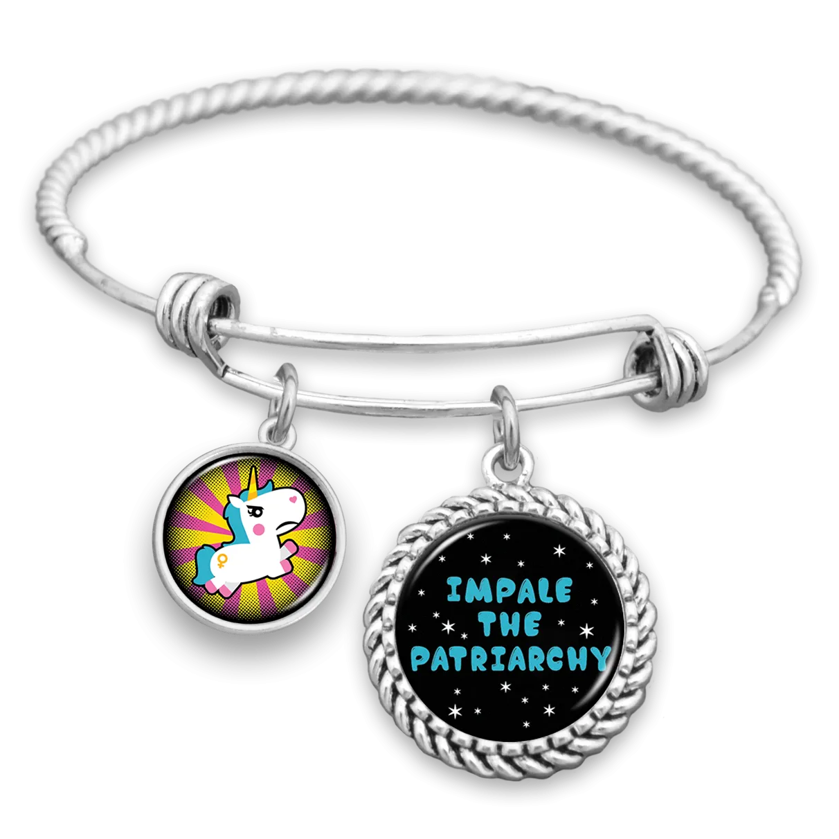 Impale The Patriarchy Charm Bracelet