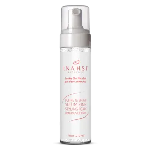 Inahsi Naturals Define & Shine Volumizing Styling Foam -FRAGRANCE FREE