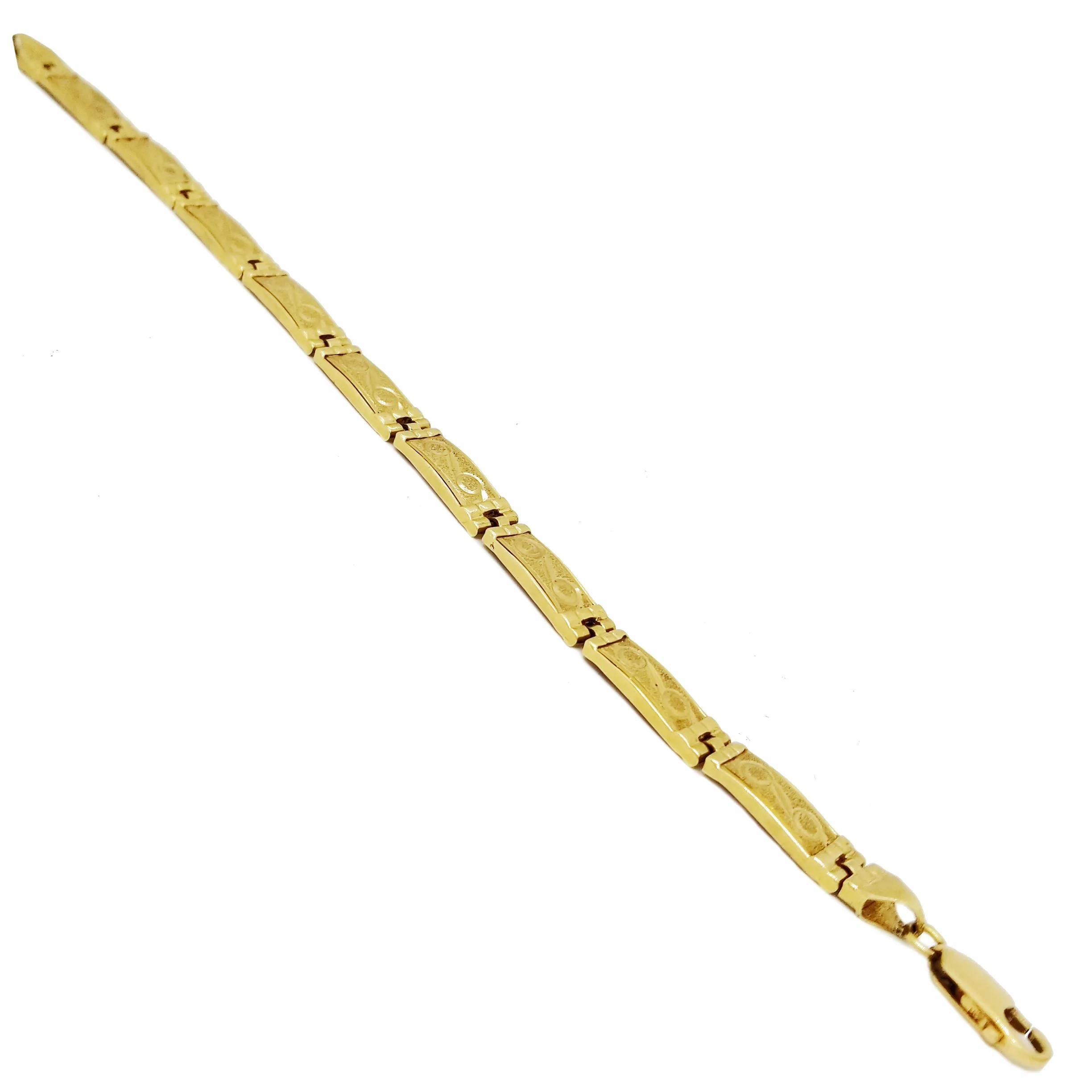 Infinity Bar link Bracelet (14K)