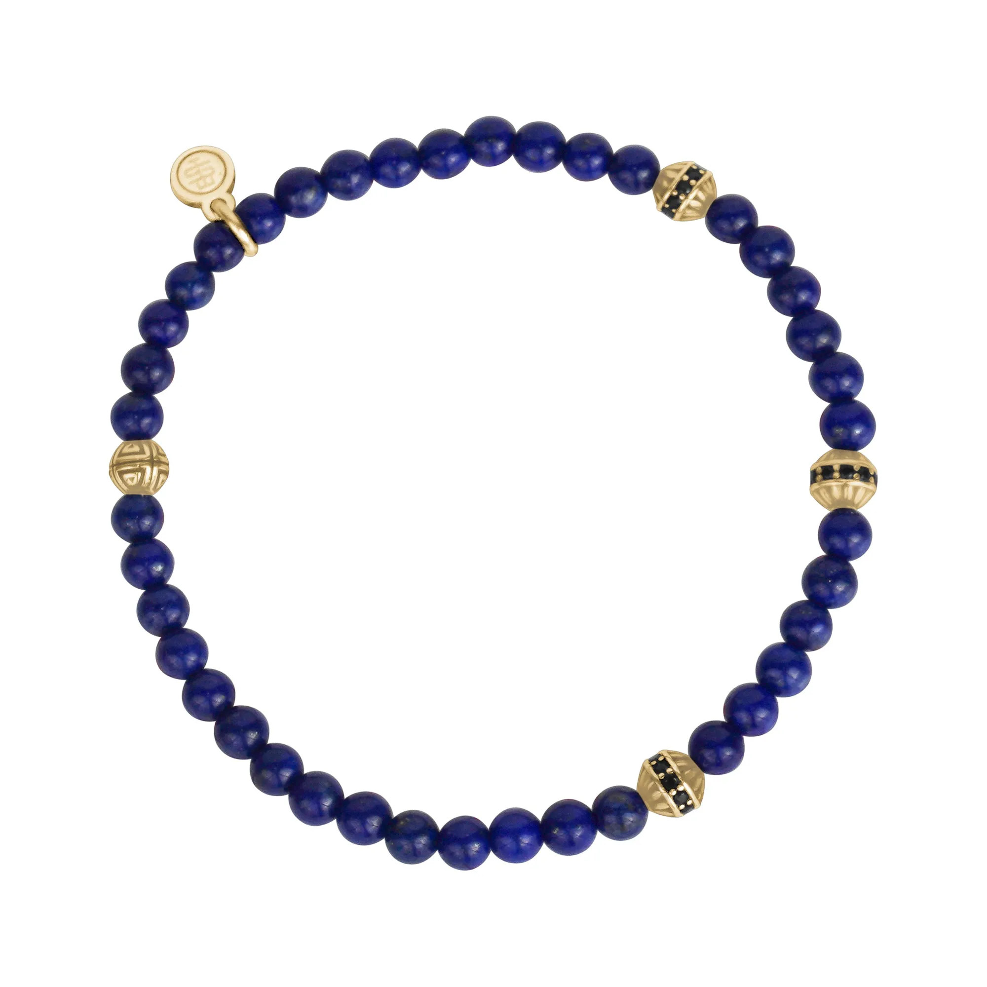 Lapis Lazuli Enigma Bead Bracelet