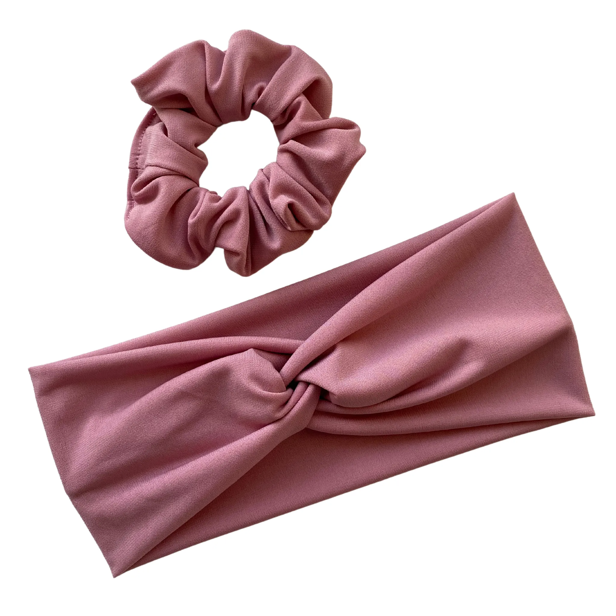 Light Rose Ice Scrunchie