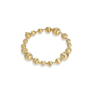 Marco Bicego Africa 18k Yellow Gold Mixed Gold Bead Bracelet