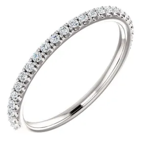 Matching Ice Solitaire Band