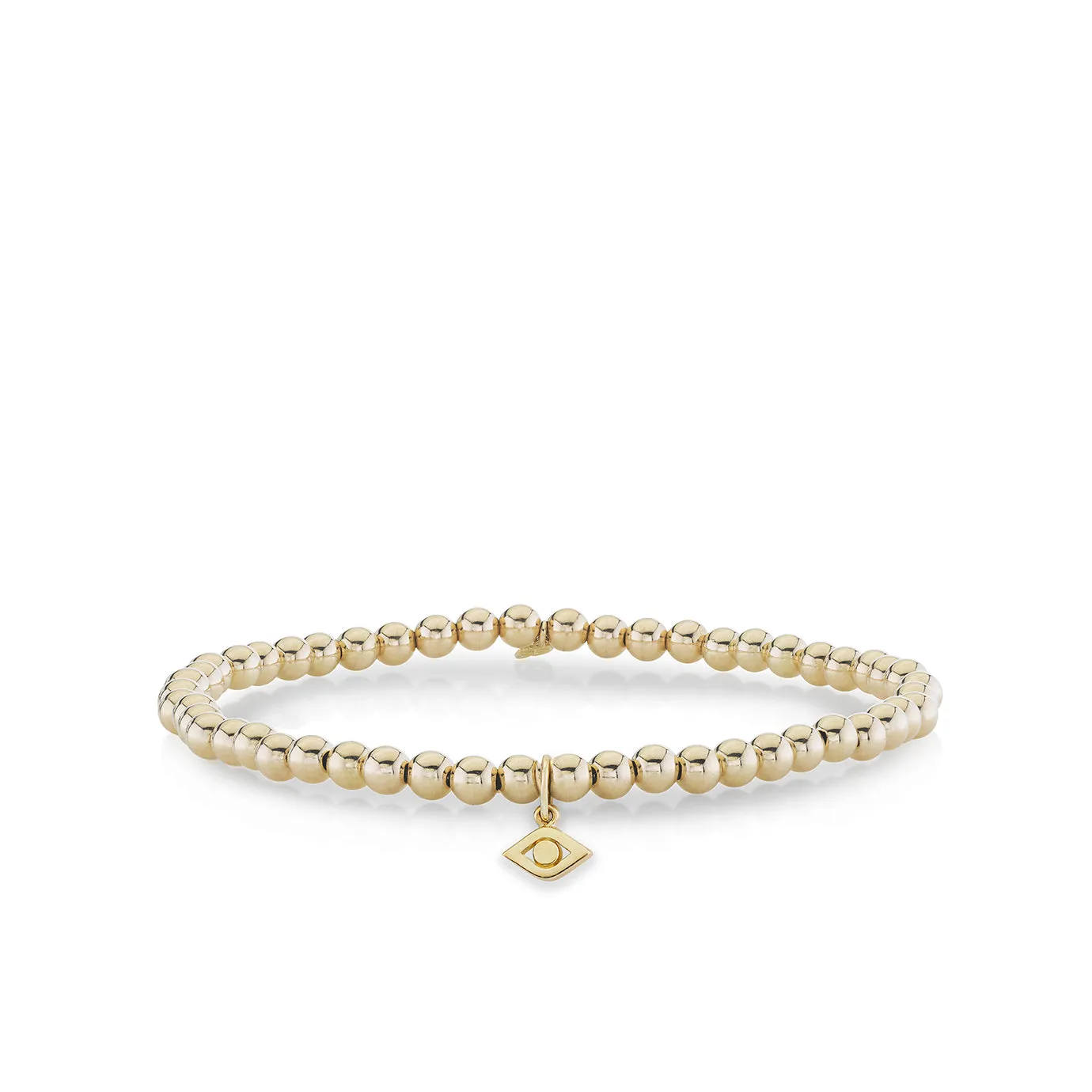 Men's Collection Pure Gold Eye on Gold Beads