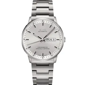 Mido watch commander chronometer consc 40mm automatic silver steel m021.431.11.031.00