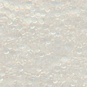 MIYUKI Round Rocaille Seed Beads #131 Crystal (Transparent)