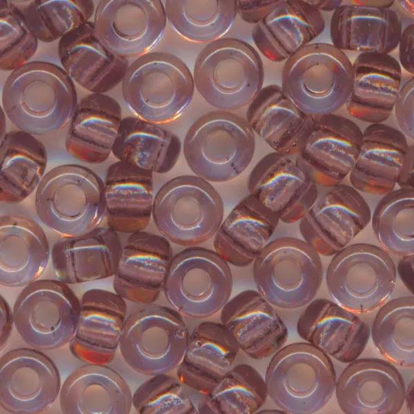 MIYUKI Round Rocaille Seed Beads #142 Light Ametyst (Transparent)