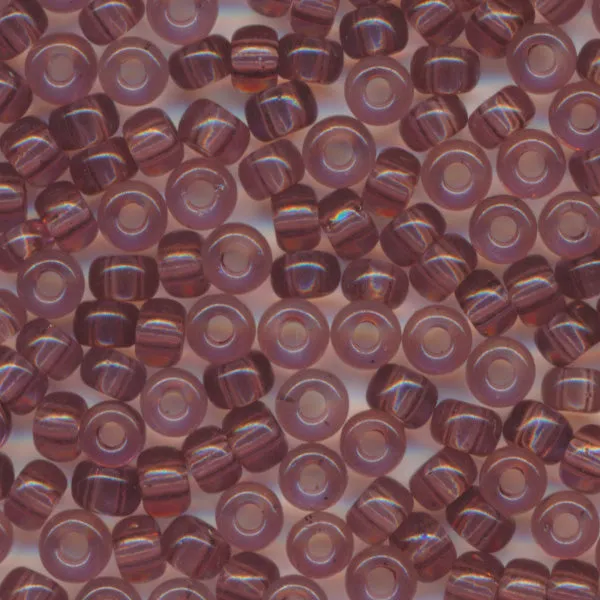 MIYUKI Round Rocaille Seed Beads #142 Light Ametyst (Transparent)