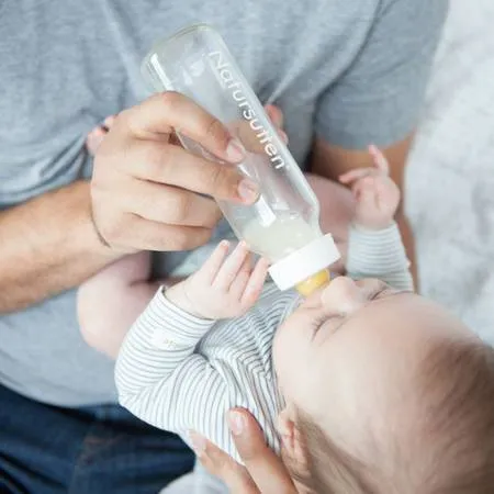 Natursutten - 8 oz Glass Baby Bottles (2 pack)