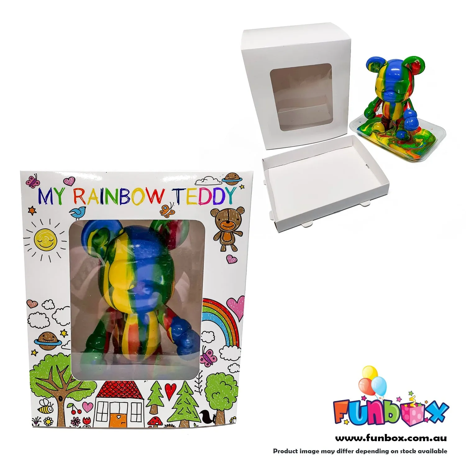New! Colour Splash Reindeer Money Box