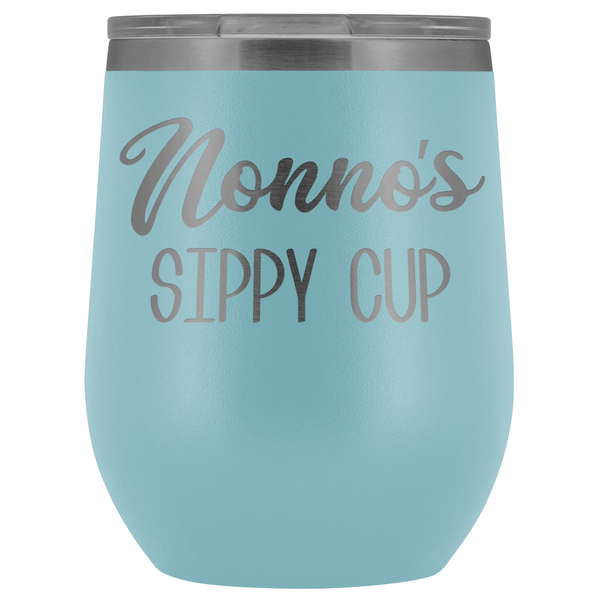 Nonno's Sippy Cup Nonno Wine Tumbler Gifts for Nonnos Funny Stemless Stainless Steel Insulated Wine Tumblers Hot Cold BPA Free 12oz Travel Cup