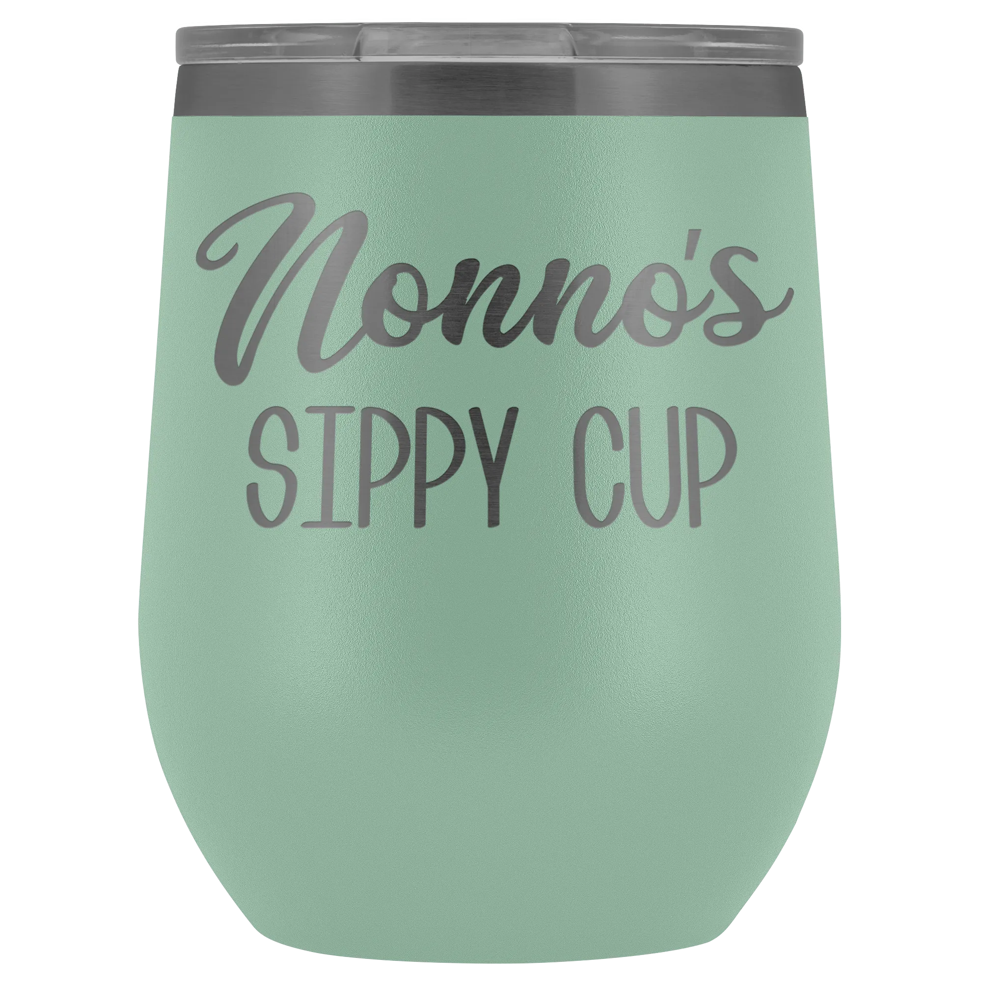 Nonno's Sippy Cup Nonno Wine Tumbler Gifts for Nonnos Funny Stemless Stainless Steel Insulated Wine Tumblers Hot Cold BPA Free 12oz Travel Cup