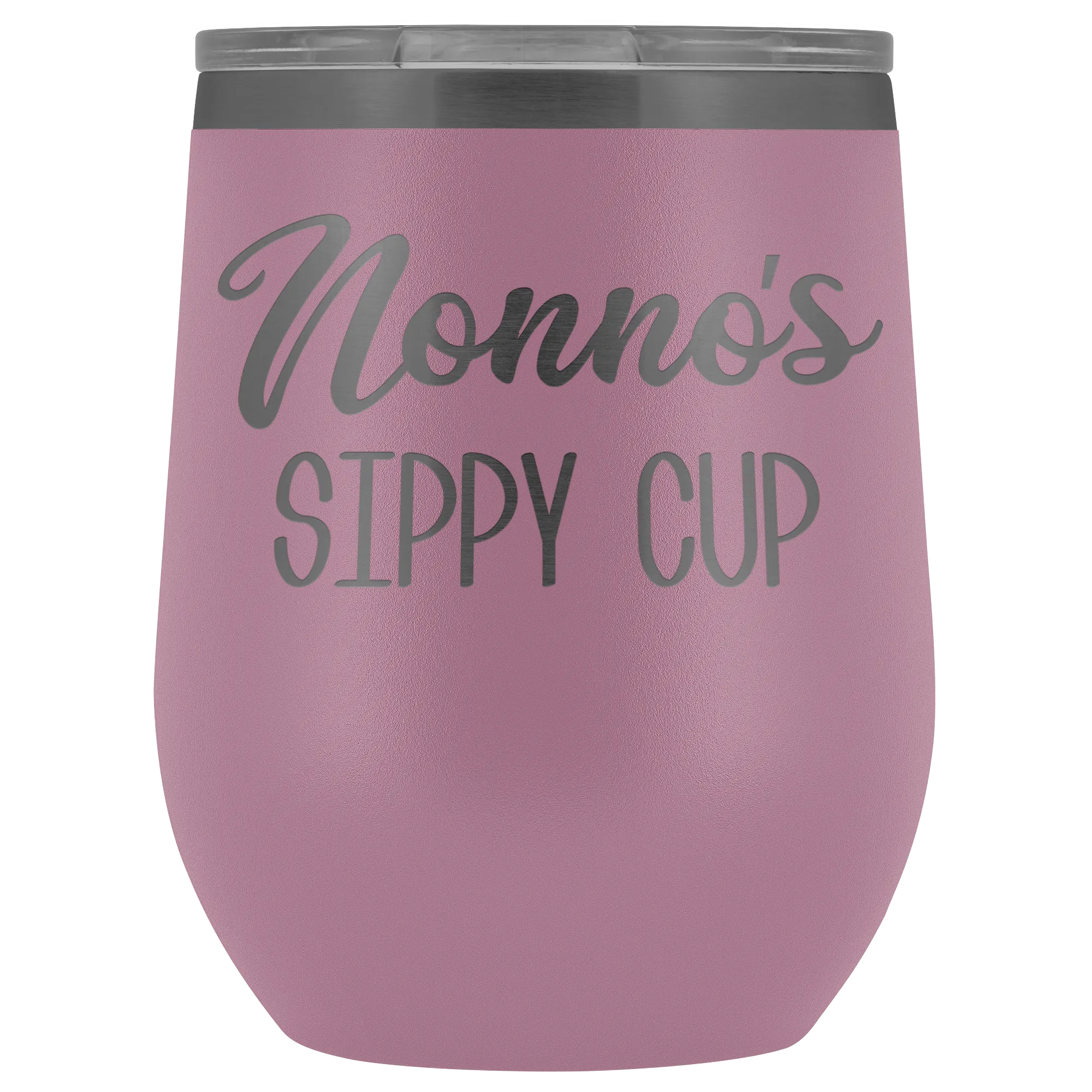 Nonno's Sippy Cup Nonno Wine Tumbler Gifts for Nonnos Funny Stemless Stainless Steel Insulated Wine Tumblers Hot Cold BPA Free 12oz Travel Cup