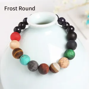 Planet Space Bead Bracelet