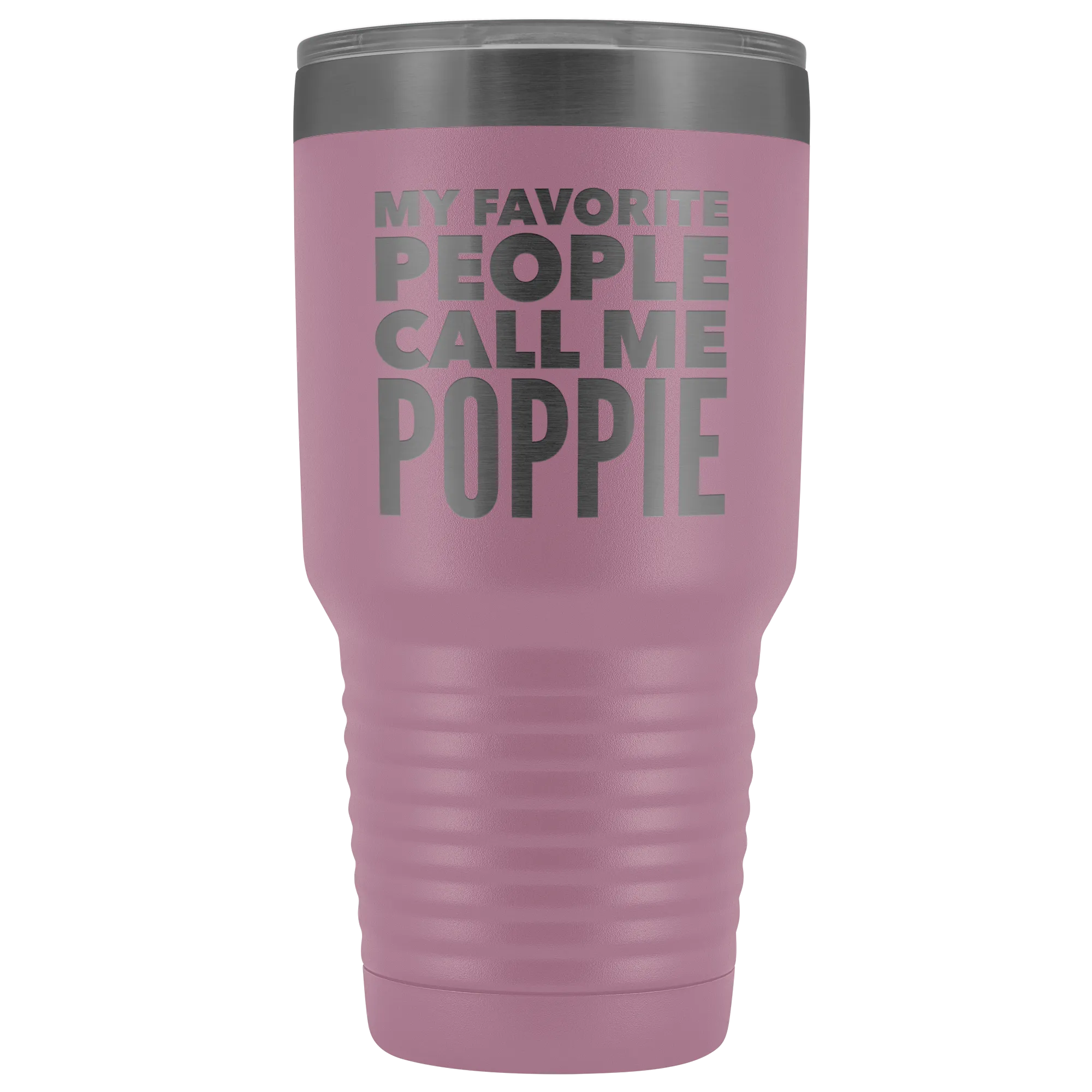 Poppie Tumbler Metal Mug Gift for Poppie Double Wall Vacuum Insulated Hot Cold Travel Cup 30oz BPA Free