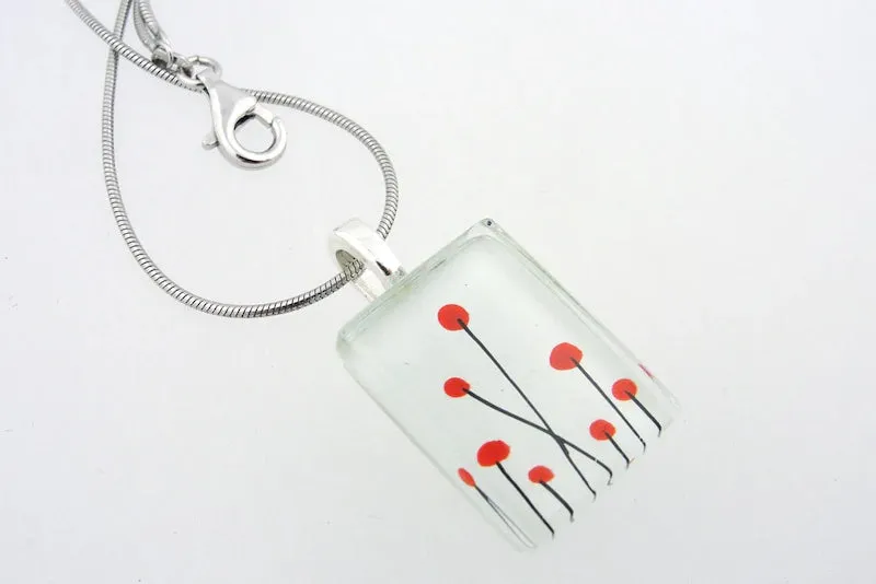 Poppies Small Pendant Necklace