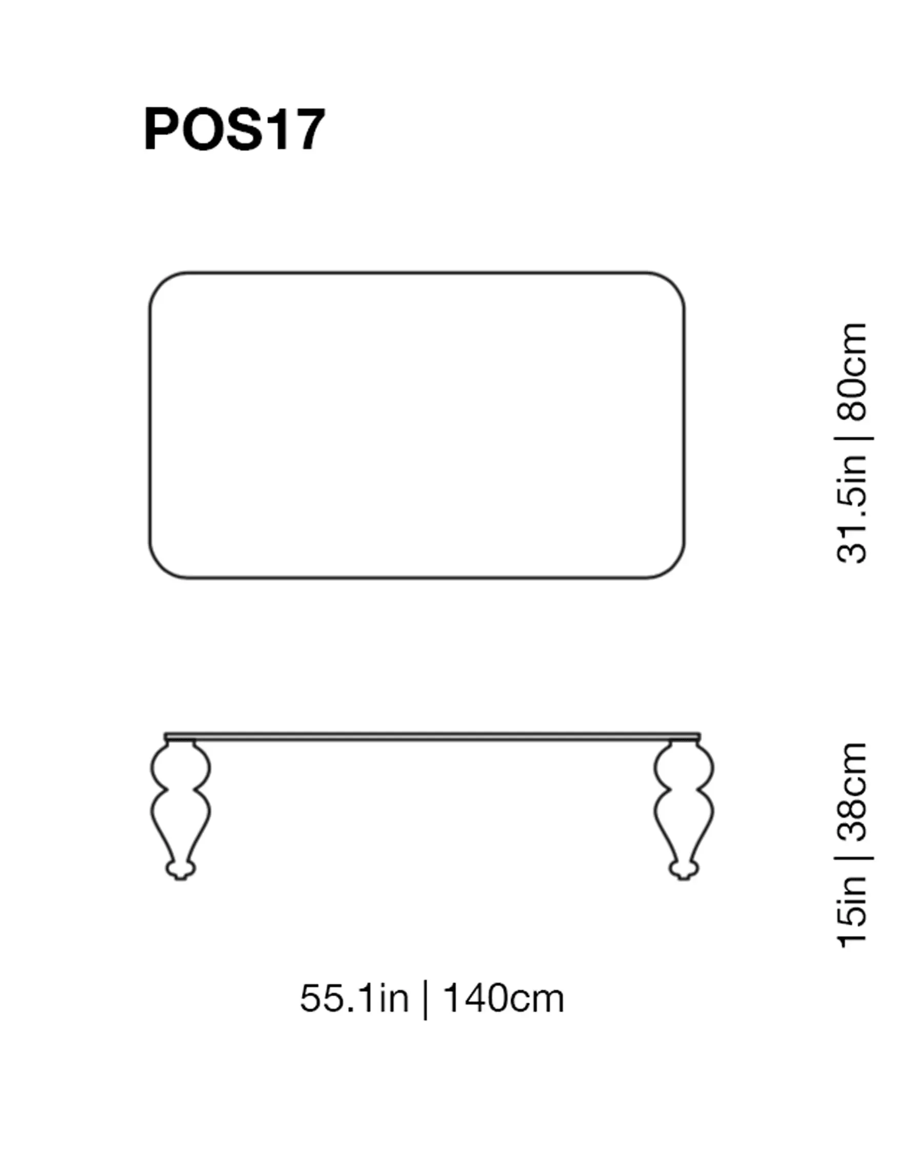 Post Modern Glass Table