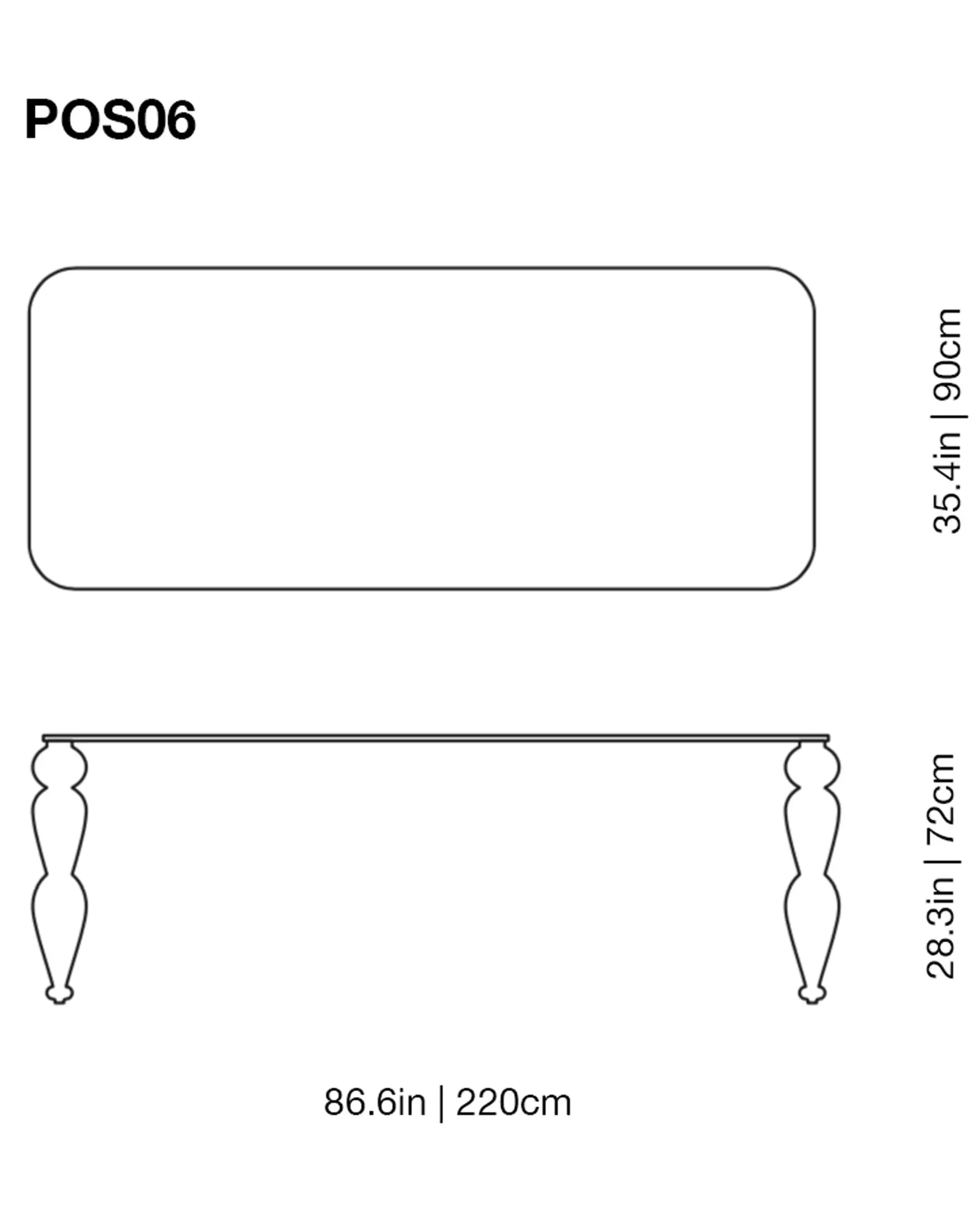Post Modern Glass Table