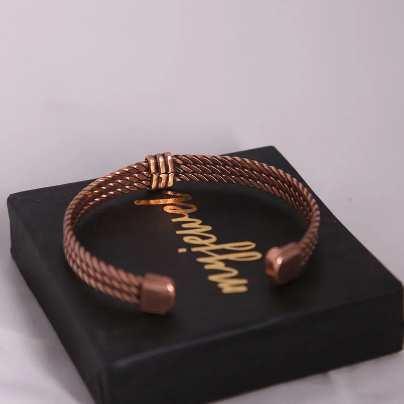 Pure Copper Designer Healthy Bracelet for Men & Women