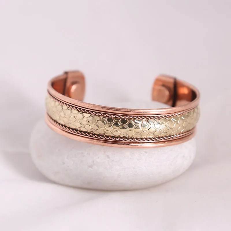 Pure Copper Designer Healthy Bracelet for Men & Women