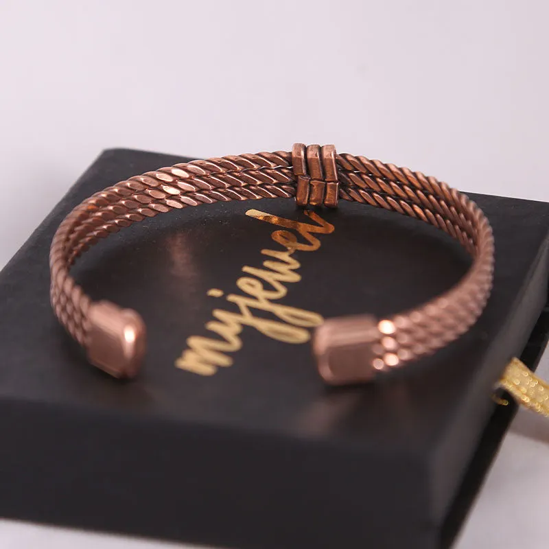 Pure Copper Designer Healthy Bracelet for Men & Women