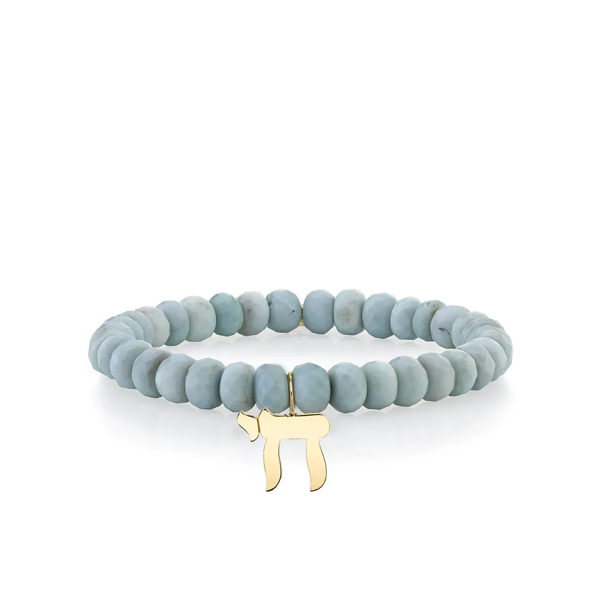 Pure Gold Chai on Blue African Opal