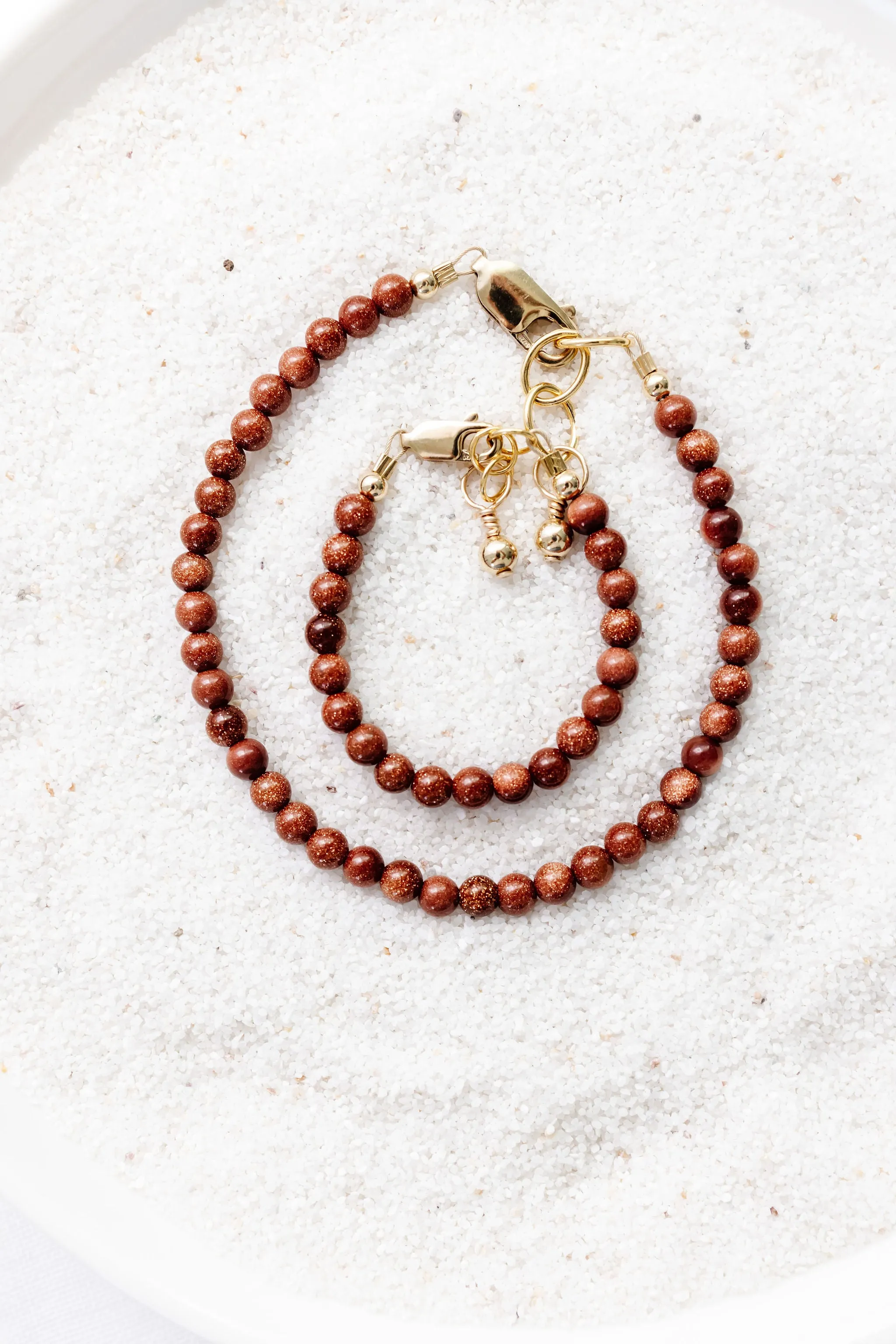 Sahara Baby Bracelet (4MM beads)