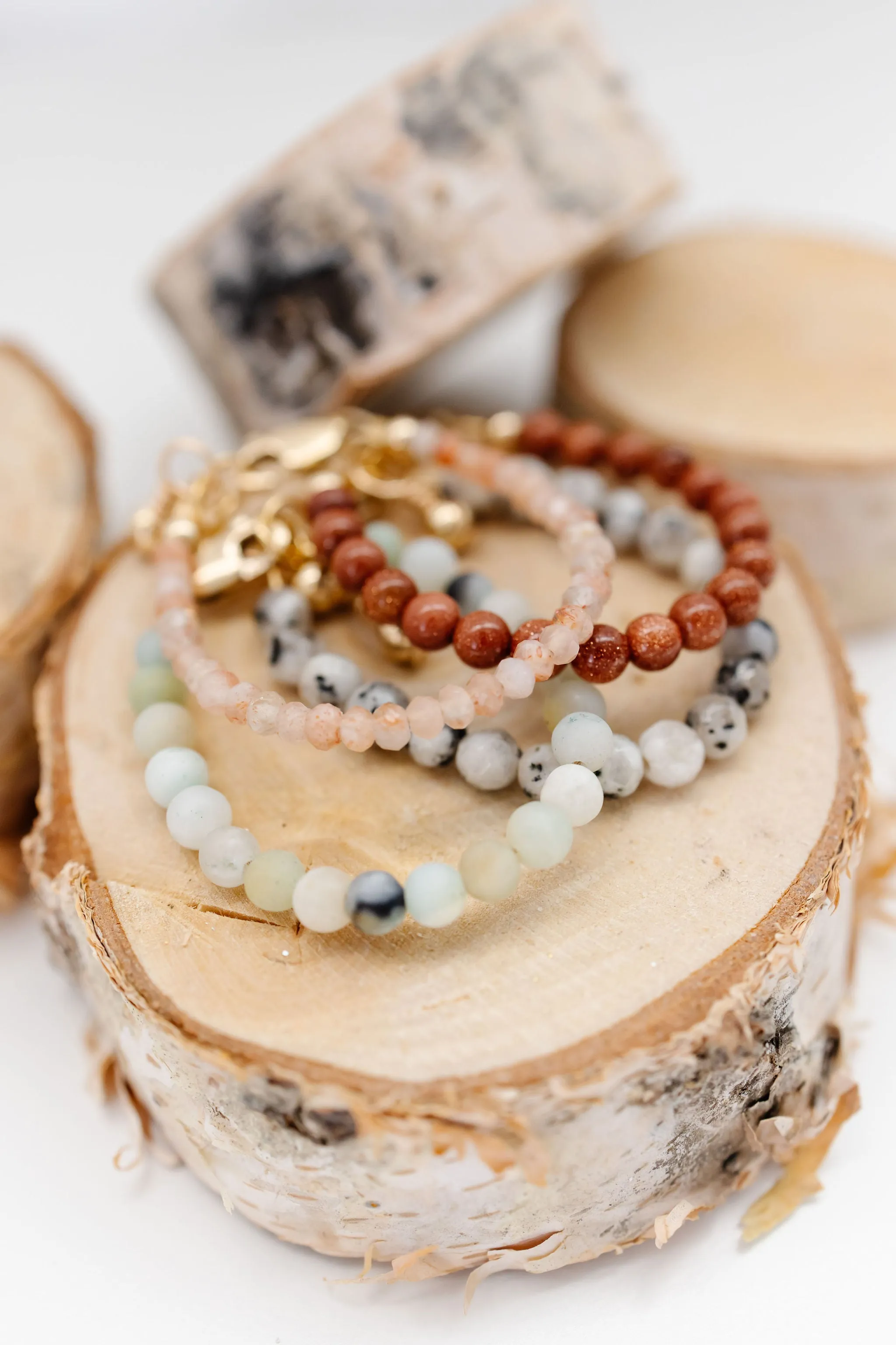 Sahara Baby Bracelet (4MM beads)