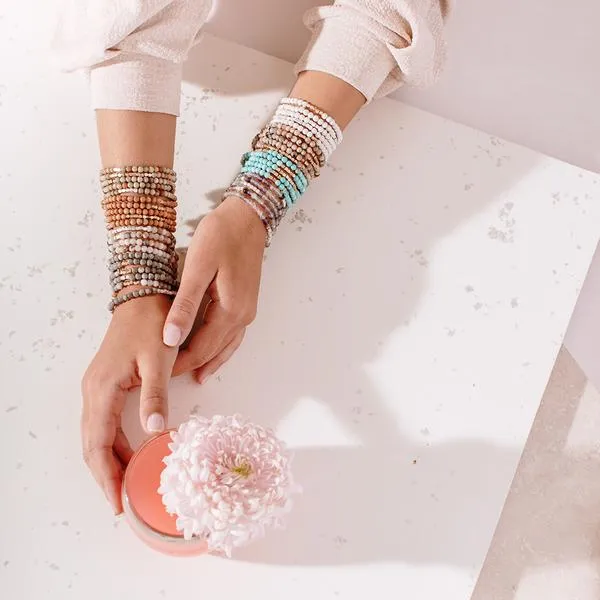 Scout Curated Wears Stone Wrap Bracelet/Necklace - Rhodonite