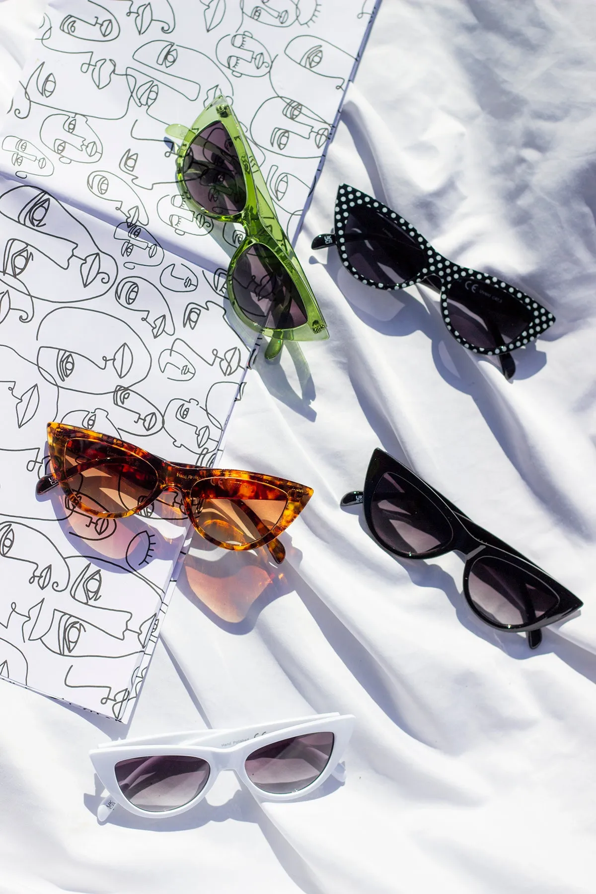 Semi Cat Eye Sunglasses