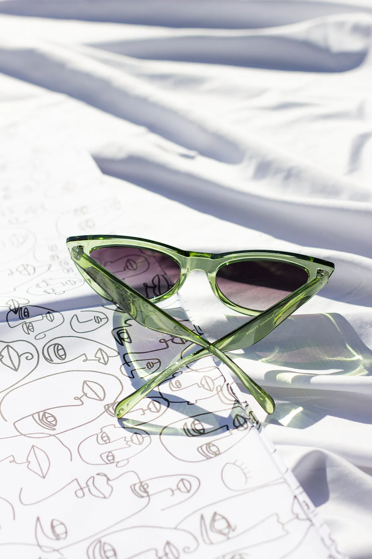 Semi Cat Eye Sunglasses